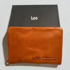 【新品未使用】Lee リー 本革 小銭入れ 財布 ブラウン メンズ コインケース