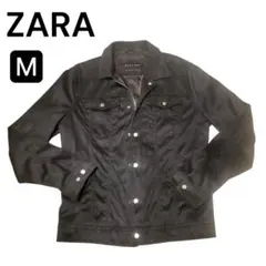 ZARA MAN スエード調ジャケット M ネイビー
