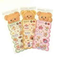新品未開封】Butterbear ボールペン バターベア3種 シール - メルカリ