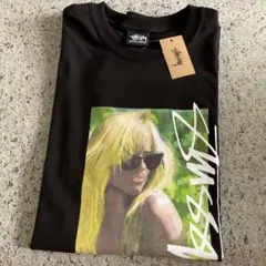 Stussy グラフィックプリント Mサイズ ブラックLaura Tee