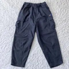 ニューバランス カーゴパンツ メンズ ブラック ロゴ入り カジュアルパンツ 25