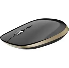 Bluetooth マウス　無線 ワイヤレス 静音小型 薄型　ブラック