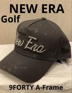 NEW ERA ニューエラ ゴルフキャップ 9FORTY スプラッシュ　グレー
