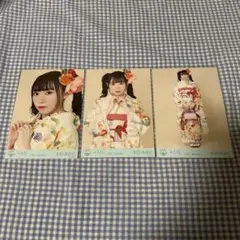 ≠ME 本田珠由記 生写真 振袖 2021 3種 コンプ