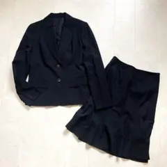 Burberry バーバリー　セットアップ　ジャケット　スカート　フォーマル　黒