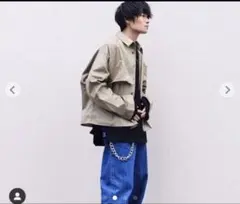 JIEDA トレンチシャツ　サイズ1のサムネイル