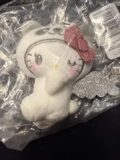 【新品タグ付】ハローキティ パンダキティ こあくま×てんしマスコット