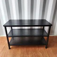 廃盤　IKEA PINNIG ピンニグ　ベンチ 靴収納付き 79x52cmのサムネイル