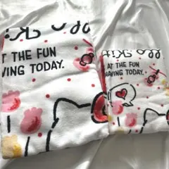 ハローキティ バスタオル フェイスタオル しまむら ハッピーバッグ サンリオ