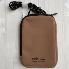 relume お散歩♪ミニサコッシュ ブラウンのサムネイル