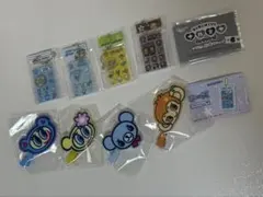 ナルミヤキャラクターズ エンジェルブルー　タイルシール　前髪クリップ　セット
