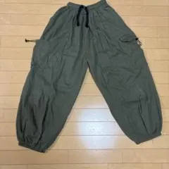 カーゴパンツ バルーンシルエットサイドポケットタックワイドカーゴパンツ Ｌのサムネイル