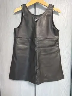 ZARA KIDS レザー風ワンピース サイズ110
