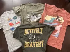 GAPユニクロなど★男の子用プリントTシャツ4点セット150cm