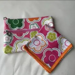 ＊ マリークワント ポーチ&ハンカチセット　＊