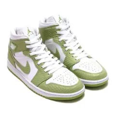 NIKE AJ1 Mid Green Python 28cm 新品