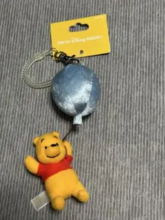 プーさん バルーン付きキーホルダー