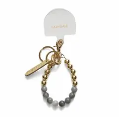 Hashibami スマホストラップ ゴールド/