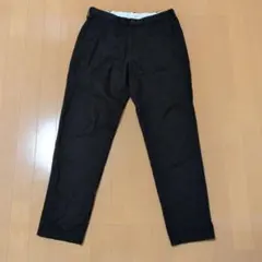 無印良品　MUJIブラック チノパン ウエストゴム メンズLサイズのサムネイル