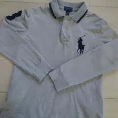 Polo Ralph Lauren グレー 長袖ポロシャツ