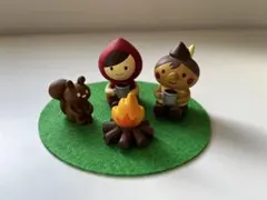 otogicco オトギッコ 赤ずきんマスコット焚き火 キャンプ コンコンブル