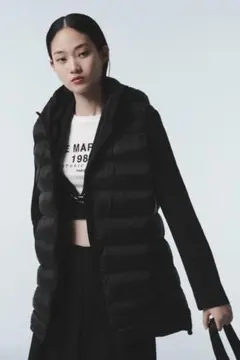 ZARA パッカブルウォータレペレントパフベスト