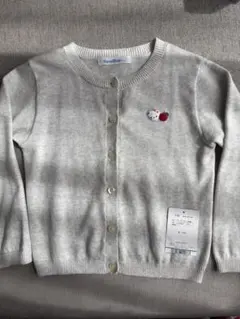 familier カーディガン 110cm グレー