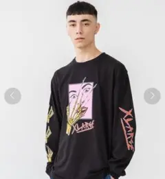 XLARGE L/S TEE SCARED FACE