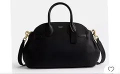 COACH ブラック　エンパイアキャリーオール　牛革