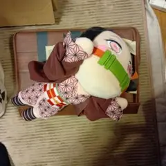 鬼滅の刃 ぬいぐるみ 約30cm　禰豆子　ケース付き