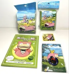 ポケモンカードゲーム デッキケース デッキシールド ピンズ オマケ付き