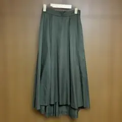 プチオンフルールフレアスカート　カーキ色のサムネイル