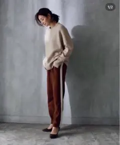 loin. ロワン 井川遥 rib skirt リブニットスカート 白 ホワイト loin. ロワン 井川遥 rib skirt リブニットスカート 白 ホワイト loin