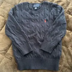 本日お昼までセール⚐⚑﻿ラルフローレン　キッズ　ケーブルニットセーター