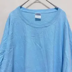 GILDAN 【3XL】ライトブルー Tシャツ 無地　海外輸入