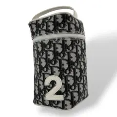 Christian Dior ポーチ トロッター柄 ブラック No.2 総柄