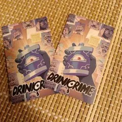 DRINICRIME ステッカー 2枚セット