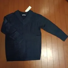 【GU】メランジVネックセーター