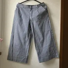 ジェイプレスチェック八分パンツのサムネイル