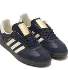新品未使用タグ付き adidas SAMBA OG ナイトネイビー