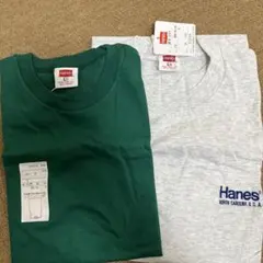 Hanes グレー スリーブレスシャツ 2枚セット Lサイズのサムネイル
