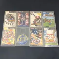【中古・動作確認済】Nintendo ゲームキューブ ソフト まとめ売り8本