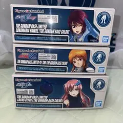 ガンダムベース限定ルナマリア、プルツー、ラスククライン 3体セット