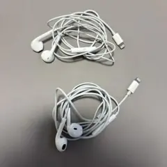 apple earpods Lightningコネクタ 有線イヤホン ホワイト