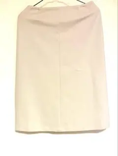 INDIVI ホワイトベージュ タイトスカート