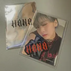 HANA デビュー直前イベント トレカ JISOO ステッカー付き