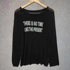 アズールバイマウジー ニット 長袖 シースルー