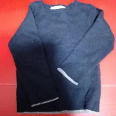 FORK & SPOON ニットセーター 90 ネイビー