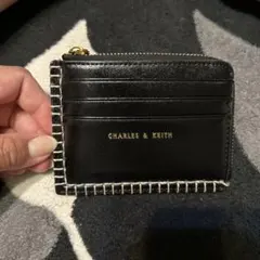 CHARLES & KEITH ブラック　コインケース