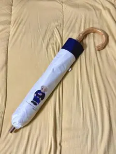 ！一回短時間のみ使用！ポロラルフローレン ポロベア 日傘 折りたたみ傘 2段式